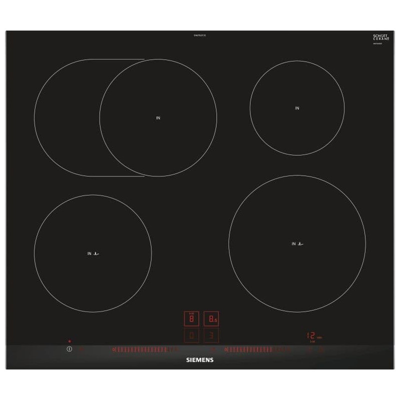 Siemens iQ300 indukční varná deska, 60 cm, černá EH675LFC1E