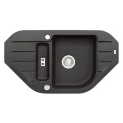 Set dřezu a baterie Alveus Niagara 60 + Tonia / 91 černá SETA166