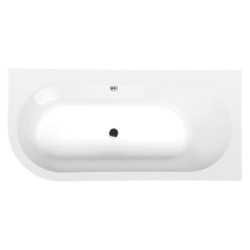 Asymetrická vana Polysan ASTRA R MONOLITH 75x160 cm akrylát pravá 34611M