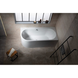 Asymetrická vana Polysan ASTRA R MONOLITH 75x160 cm akrylát pravá 34611M