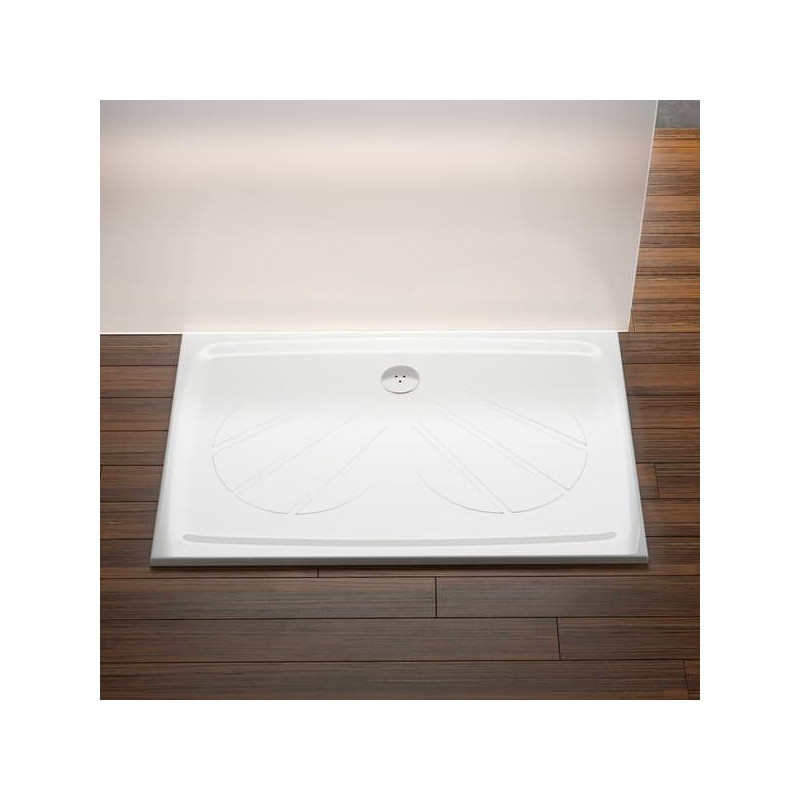 Sprchová vanička obdélníková Ravak GalaxyPro 100x90 cm litý mramor XA03A701010