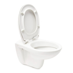 Cenově zvýhodněný závěsný WC set SAT do lehkých stěn / předstěnová montáž+ WC VitrA Normus SIKOSSNOR20K