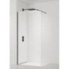 Sprchová zástěna Walk-in 100 cm SAT v barvě profilu PVD Gun metal SATBWI100PRGM