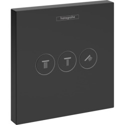 Ventil Hansgrohe ShowerSelect bez podomítkového tělesa matná černá 15764670