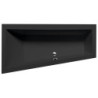 Asymetrická vana Polysan ANDRA L 90x170 cm akrylát levá černá 81111BM