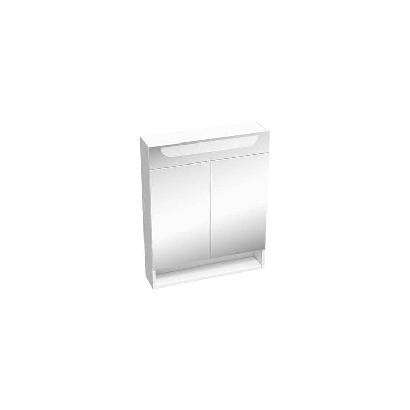 Zrcadlová skříňka s osvětlením Ravak Classic II 60x76 cm MDF X000001469