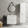 Koupelnová skříňka vysoká Ravak Classic II 40x160x26 cm bílá lesk X000001474