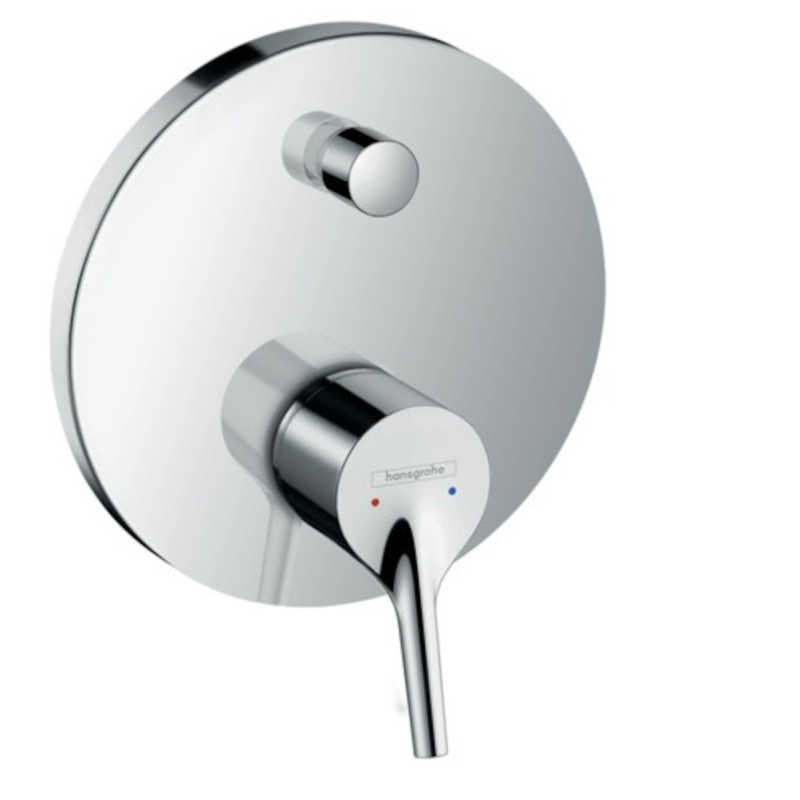 Sprchová a vanová baterie Hansgrohe Talis S bez podomítkového tělesa chrom 72405000