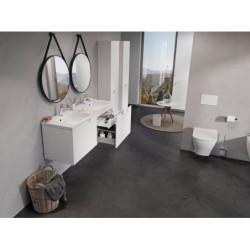 Koupelnová skříňka pod umyvadlo Ravak Classic II 130x47x45 cm šedá lesk X000001483