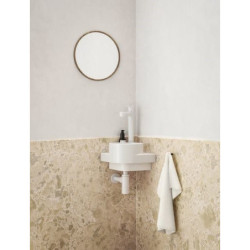 Konzole pod umyvadlo Ravak Yard 24x9x24 cm Bílá X01774