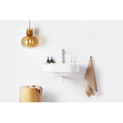 Konzole pod umyvadlo Ravak Yard 40x9x20 cm Bílá X01776