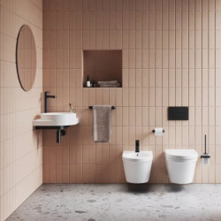 Konzole pod umyvadlo Ravak Yard 36x9x36 cm Černá X01780