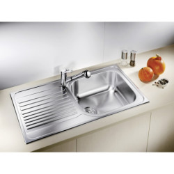 Dřez Blanco Tipo XL 6 S přírodní lesk