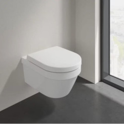 Wc s prkénkem softclose závěsné Villeroy & Boch Architectura zadní odpad 4694HRR1