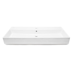 Umyvadlo SAT Infinitio 100,4x46,5 cm otvor pro baterii uprostřed SATINF10046