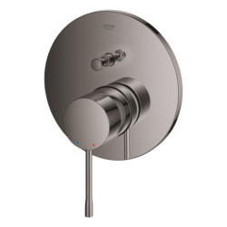 Sprchová a vanová baterie GROHE Essence New bez podomítkového tělesa Hard Graphite 24167A01
