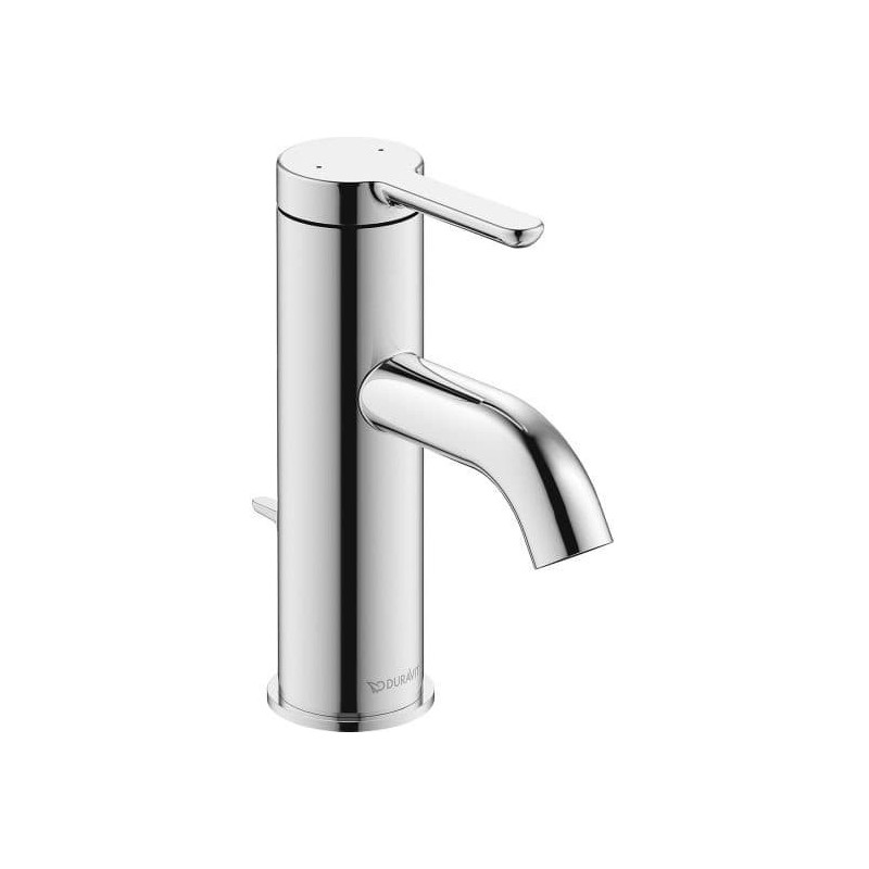 Duravit C.1 umyvadlová baterie s výpustí, chrom C11010001010