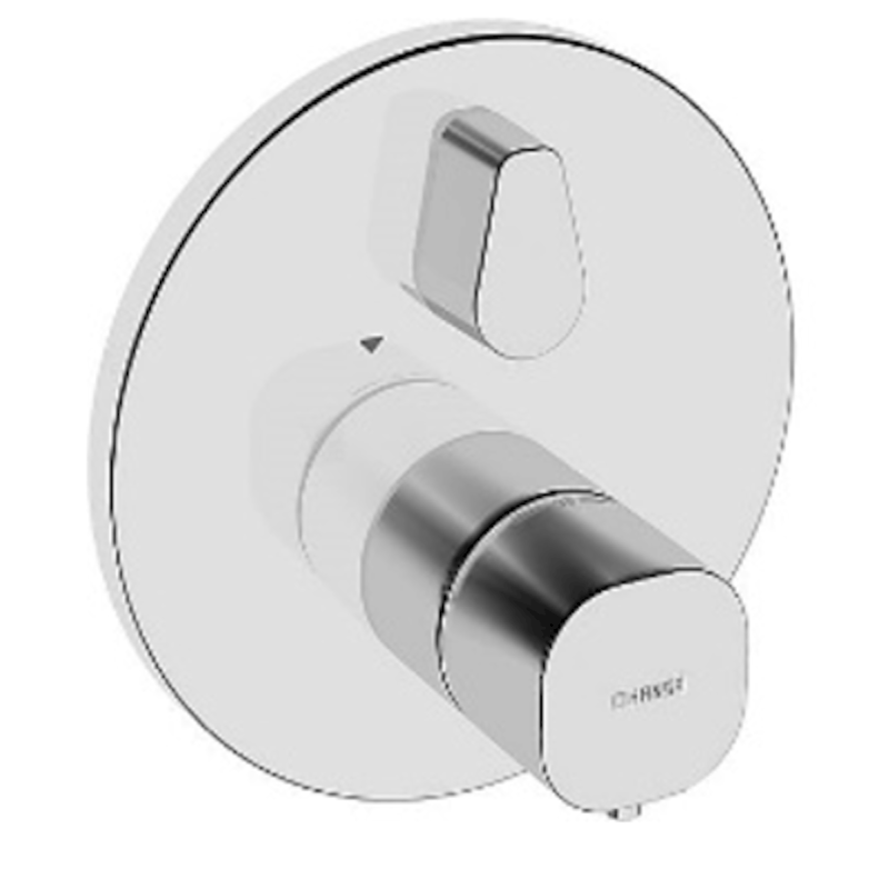 Sprchová a vanová baterie Hansa Living bez podomítkového tělesa chrom 81149552