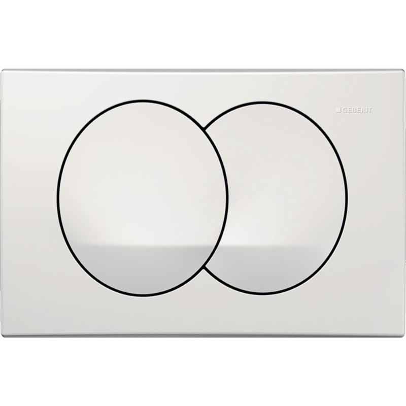 Ovládací tlačítko Geberit Delta Zero plast bílá 115.100.11.5