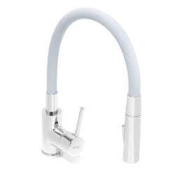 Dřezová baterie S-Line Pro se silikonovým ramínkem šedá/chrom SIKOBSLPRO290S2F