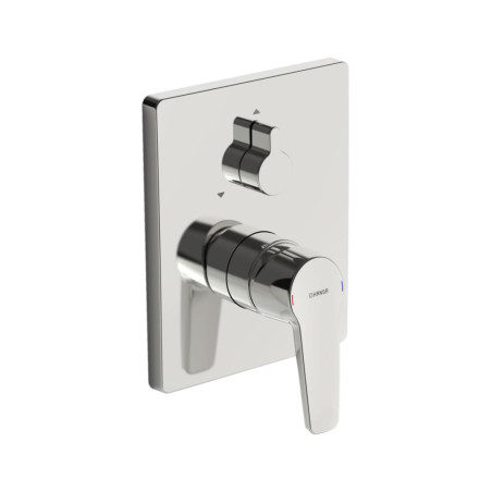 Sprchová a vanová baterie Hansa Polo bez podomítkového tělesa chrom 80609093