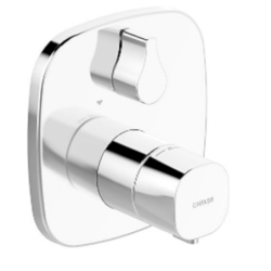 Sprchová a vanová baterie Hansa Living bez podomítkového tělesa chrom 81143572