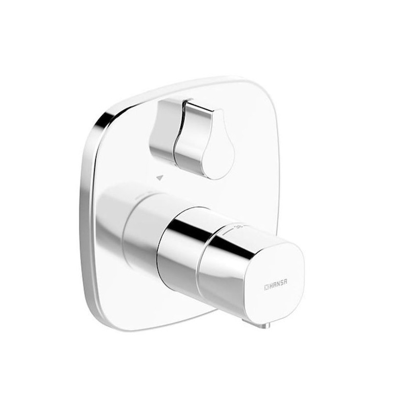 Sprchová a vanová baterie Hansa Living bez podomítkového tělesa chrom 81143572