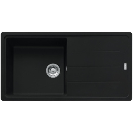 Dřez Franke Basis BFG 611 matná černá 114.0661.511