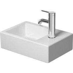 Umývátko Duravit Vero Air 38x25 cm otvor pro baterii uprostřed 07243800001