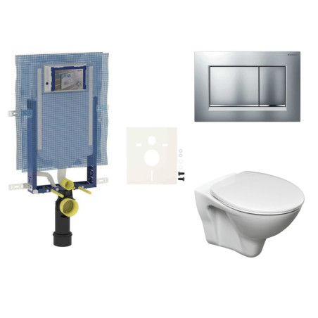 Cenově zvýhodněný závěsný WC set Geberit k zazdění + WC S-Line Pro  SIKOGEZSLS30