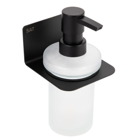 Dávkovač mýdla SAT Mood černá SATDMOOD99MC