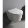 Cenově zvýhodněný závěsný WC set SAT do lehkých stěn / předstěnová montáž+ WC Glacera Ava SIKOSSAVA20K