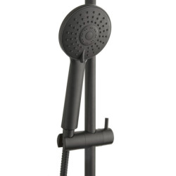 Sprchový set S-line Pro na stěnu bez baterie černá SL070NEWC