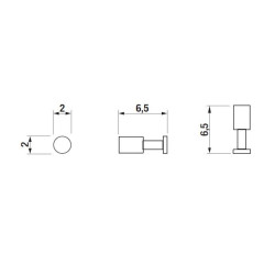 Háček Jika Generic chrom 813D.3.004.000.1