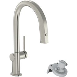 Dřezová baterie Hansgrohe Aqittura bez výpusti nerez 76803800