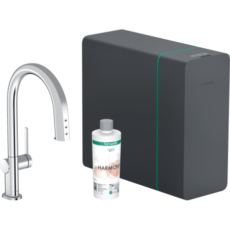 Dřezová baterie Hansgrohe Aqittura bez výpusti chrom 76836000