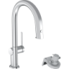 Dřezová baterie Hansgrohe Aqittura bez výpusti chrom 76826000