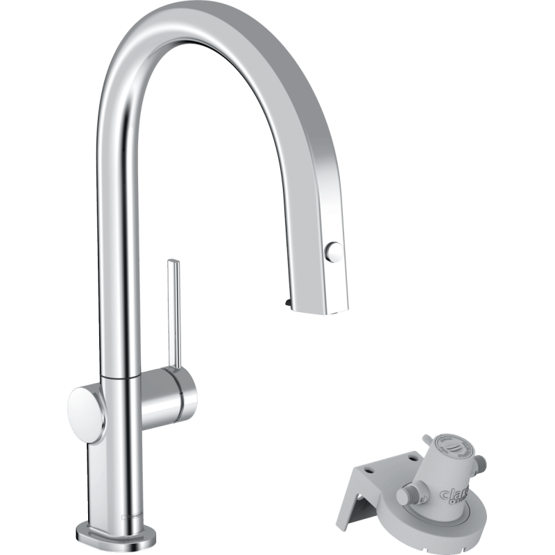 Dřezová baterie Hansgrohe Aqittura bez výpusti chrom 76803000