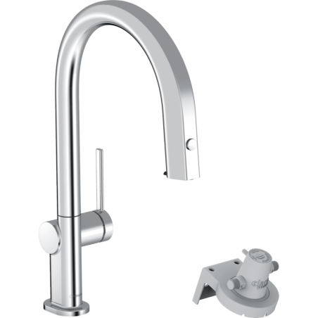 Dřezová baterie Hansgrohe Aqittura bez výpusti chrom 76803000