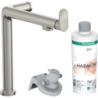 Dřezová baterie Hansgrohe Aqittura bez výpusti nerez 76802800