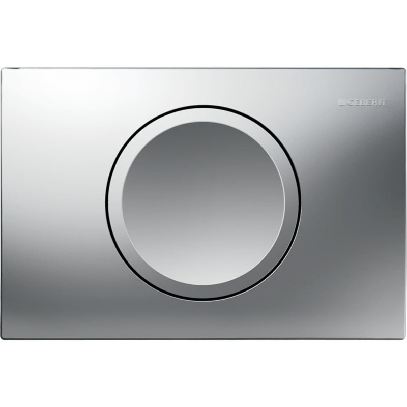 Ovládací tlačítko Geberit Delta15 plast pochromovaná mat 115.109.46.1