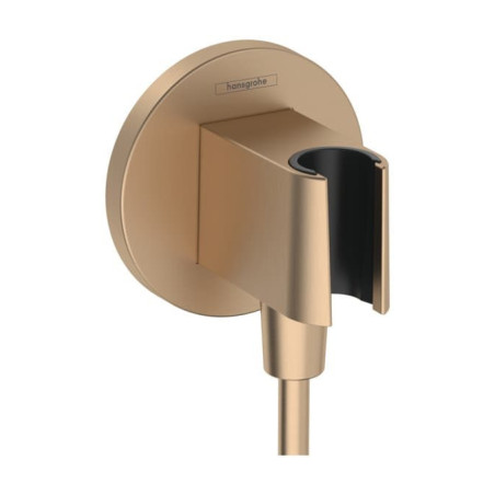 Podomítkový vývod Hansgrohe FixFit S se zpětným ventilem kartáčovaný bronz 26888140