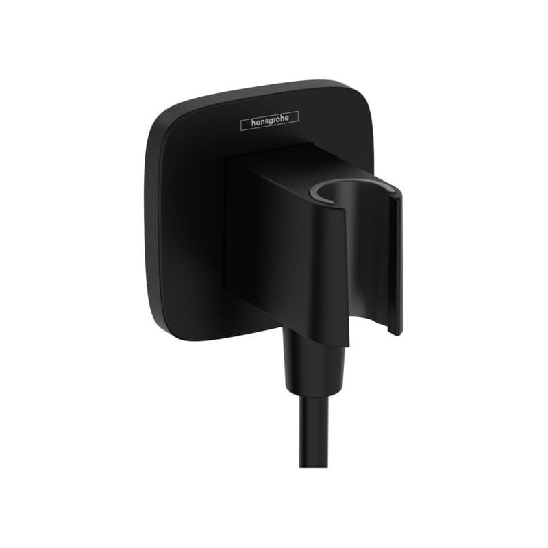 Podomítkový vývod Hansgrohe FixFit Q se zpětným ventilem černá 26887670