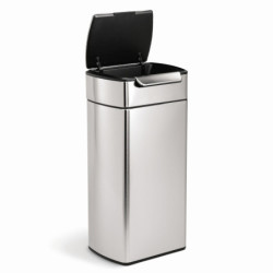 Odpadkový koš volně stojící Simplehuman Touch-bar bin 30 l Matná nerez ocel mat SHCW2015