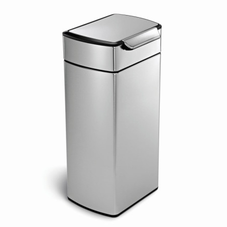 Odpadkový koš volně stojící Simplehuman Touch-bar bin 30 l Matná nerez ocel mat SHCW2015