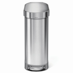 Odpadkový koš volně stojící Simplehuman Slim pedal bin 45 l Kartáčovaná nerez ocel mat SHCW2044