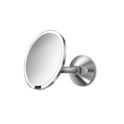 Kosmetické zrcátko Simplehuman Wall kartáčovaná nerez ocel SHST3003