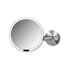 Kosmetické zrcátko Simplehuman Wall kartáčovaná nerez ocel SHST3003