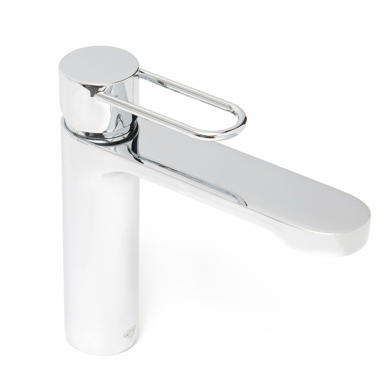 Umyvadlová baterie SAT Fusion bez výpusti páka kulatá  SATBSFU271KPU