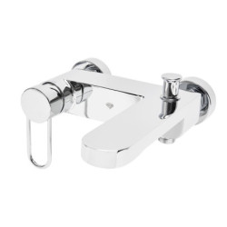 Vanová baterie SAT Fusion bez sprchového setu 150 mm páka kulatá  SATBSFU222KPU